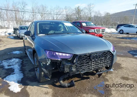 2017 Audi A4 2.0T Season Of Audi Premium from USA, damaged, VIN WAUDNAF46HN046642
